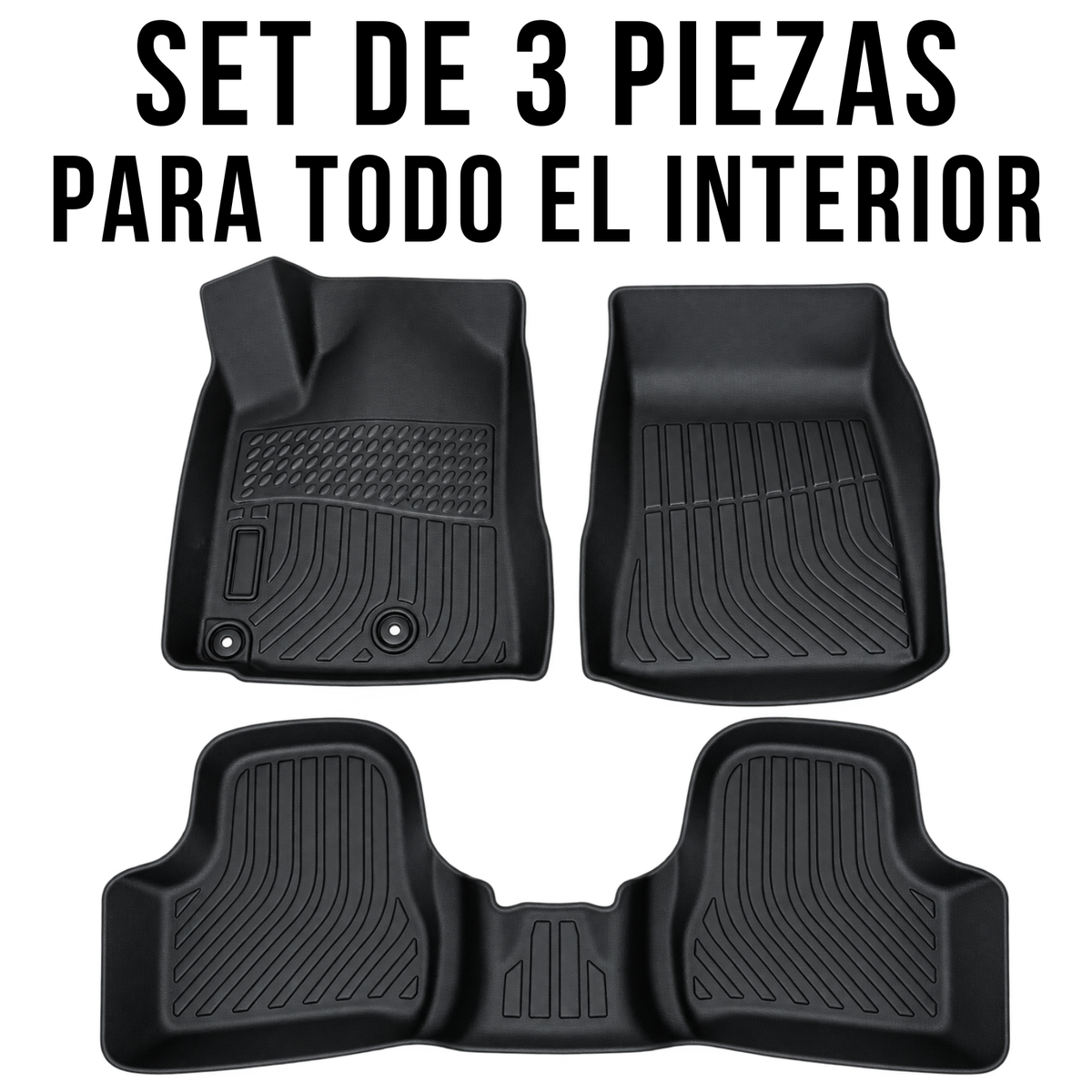 Alfombra Renault Sandero Bandeja Rígida 5D Bandeja de piso para auto