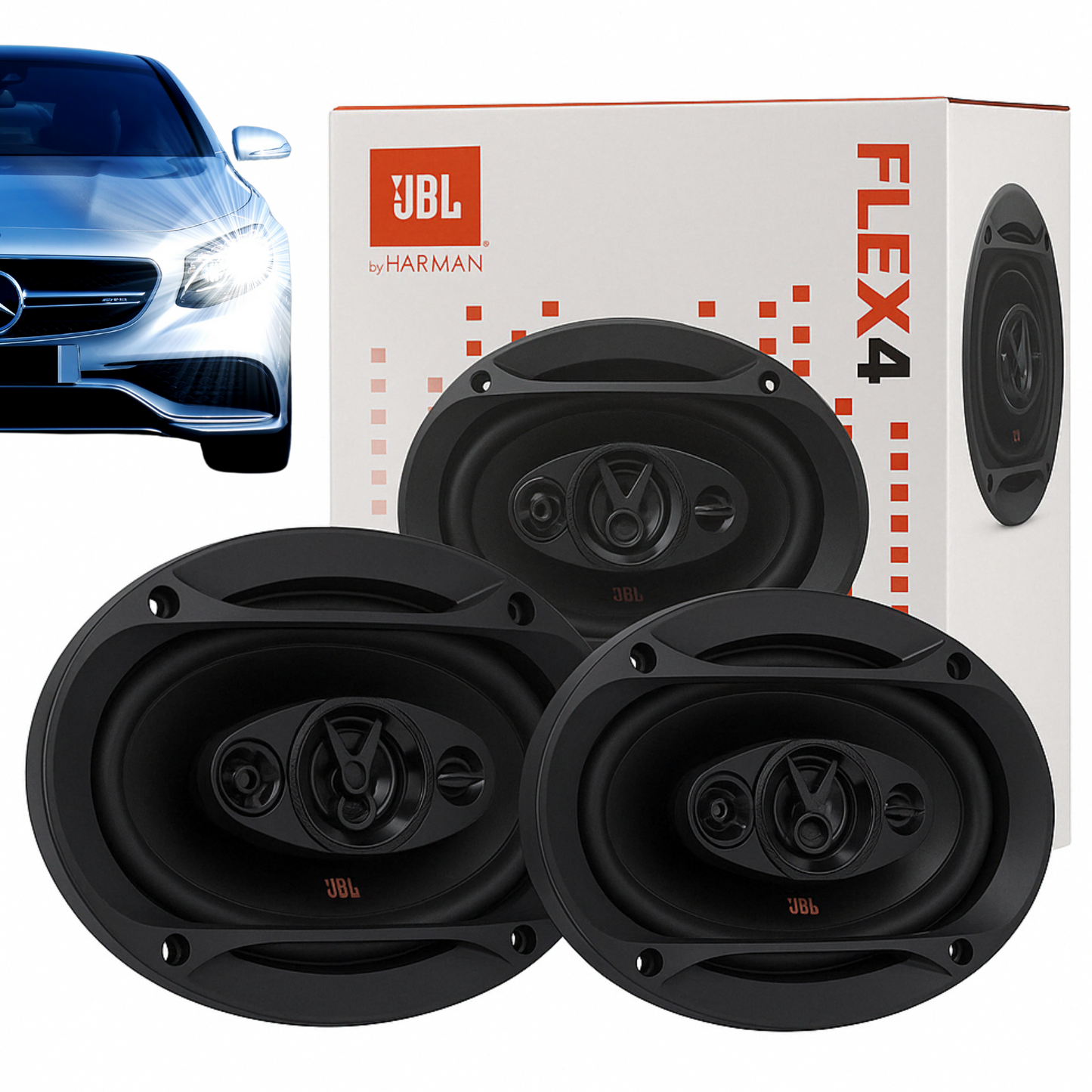 Par Parlantes Jbl Flex Altavoces 6x9 Pulgadas Juego 220w Rms