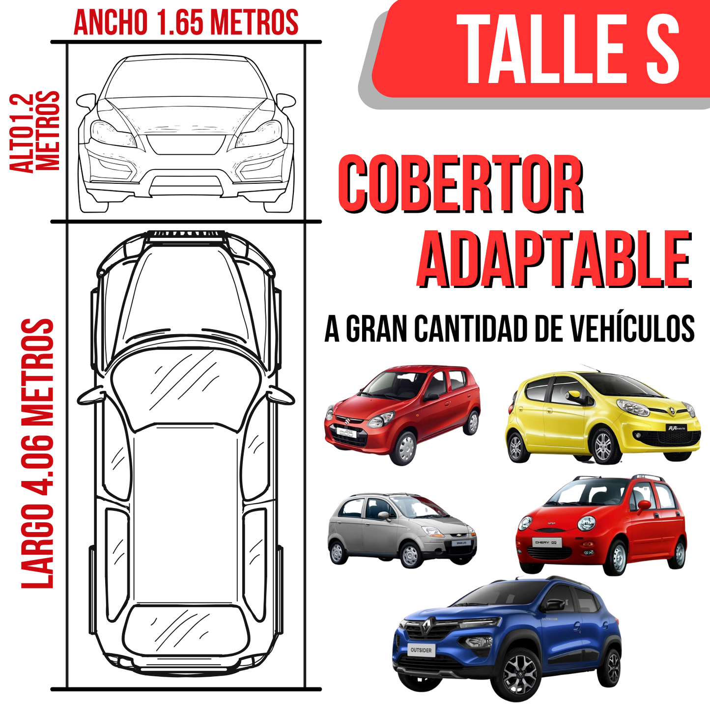 Funda Cubre Auto Impermeable Afelpada Cobertor De Auto