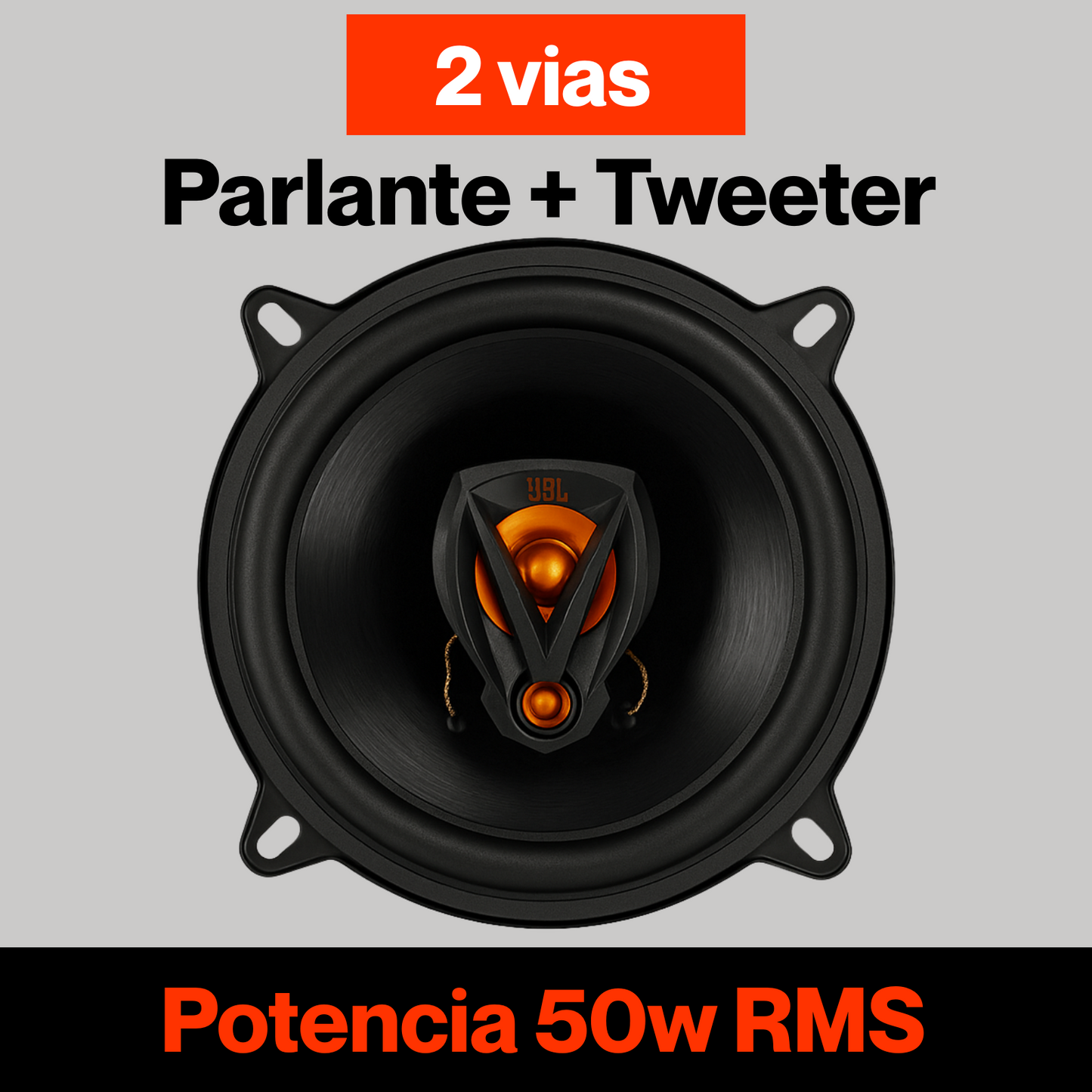 Parlantes JBL Bocinas 5" Con Tweeter Para Auto Camioneta en Puerta