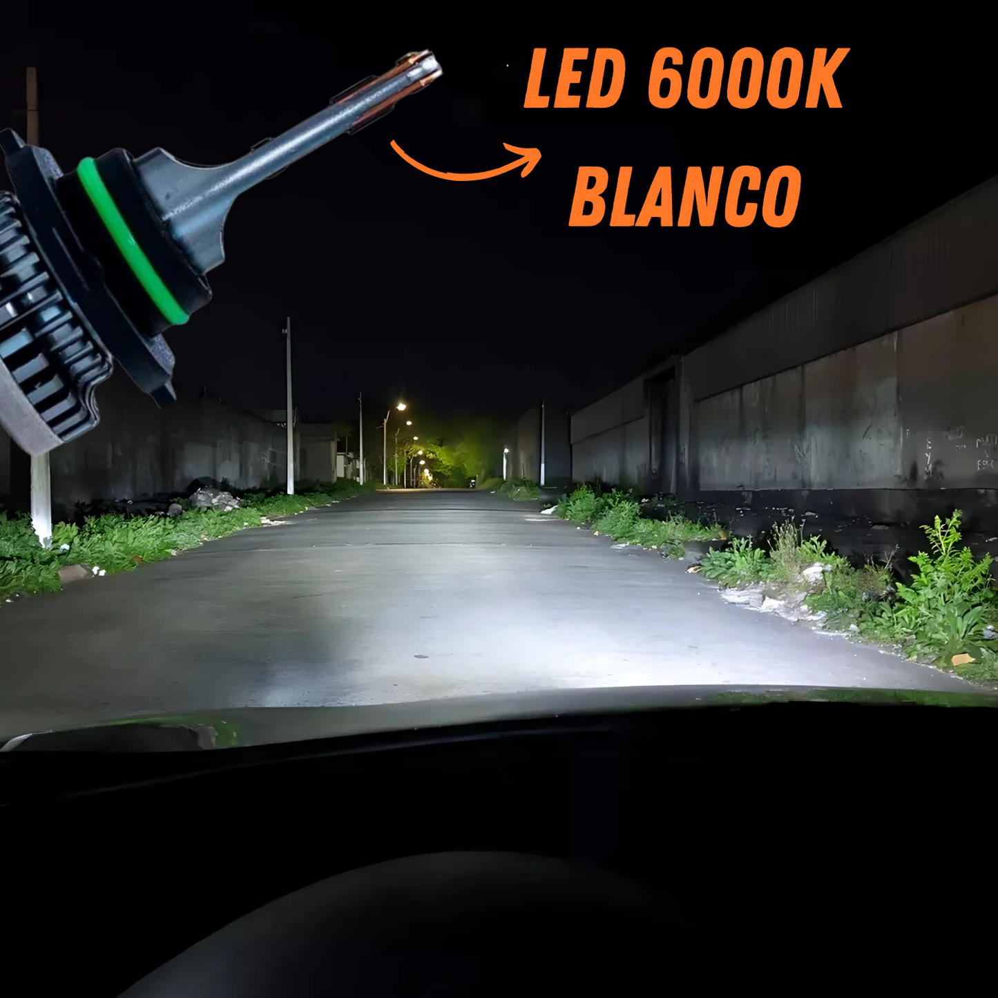 Kit Lámparas Cree Led De Auto R8 Dakar Alto Brillo H1 H4 H7