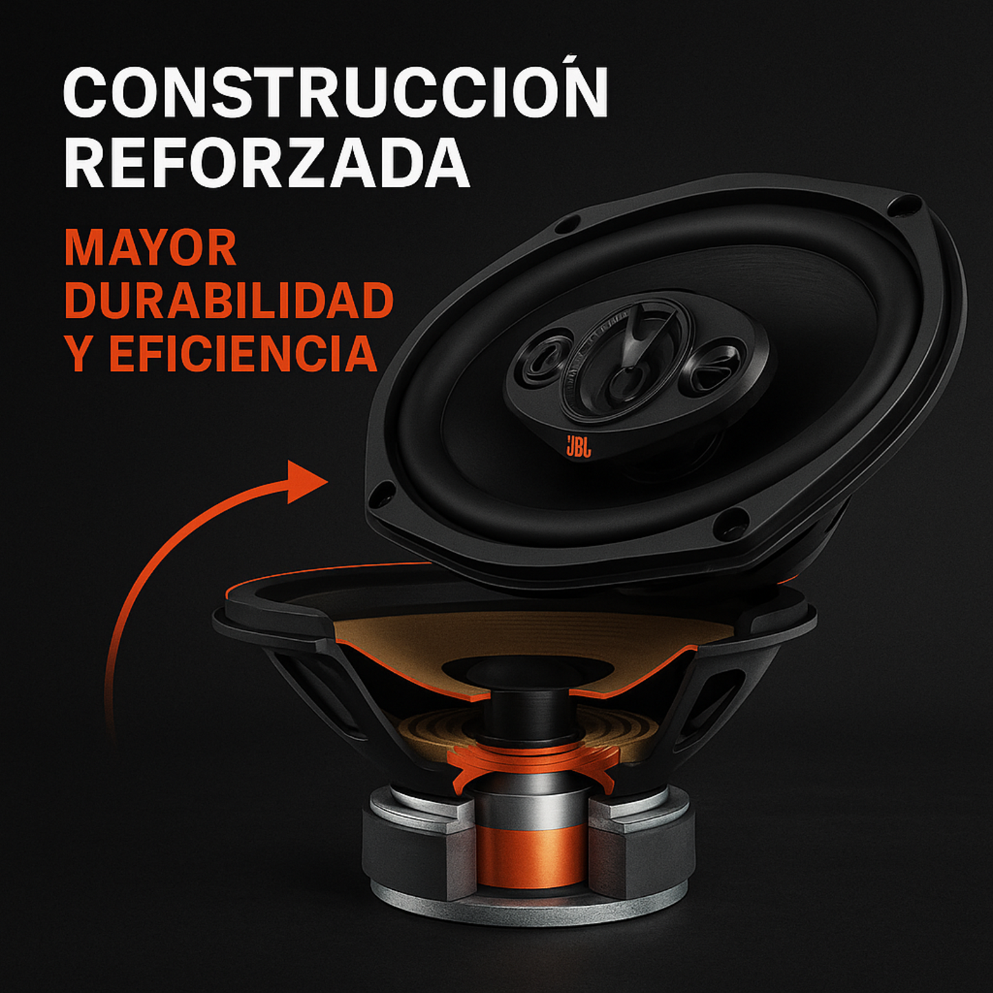 Par Parlantes Jbl Flex Altavoces 6x9 Pulgadas Juego 220w Rms