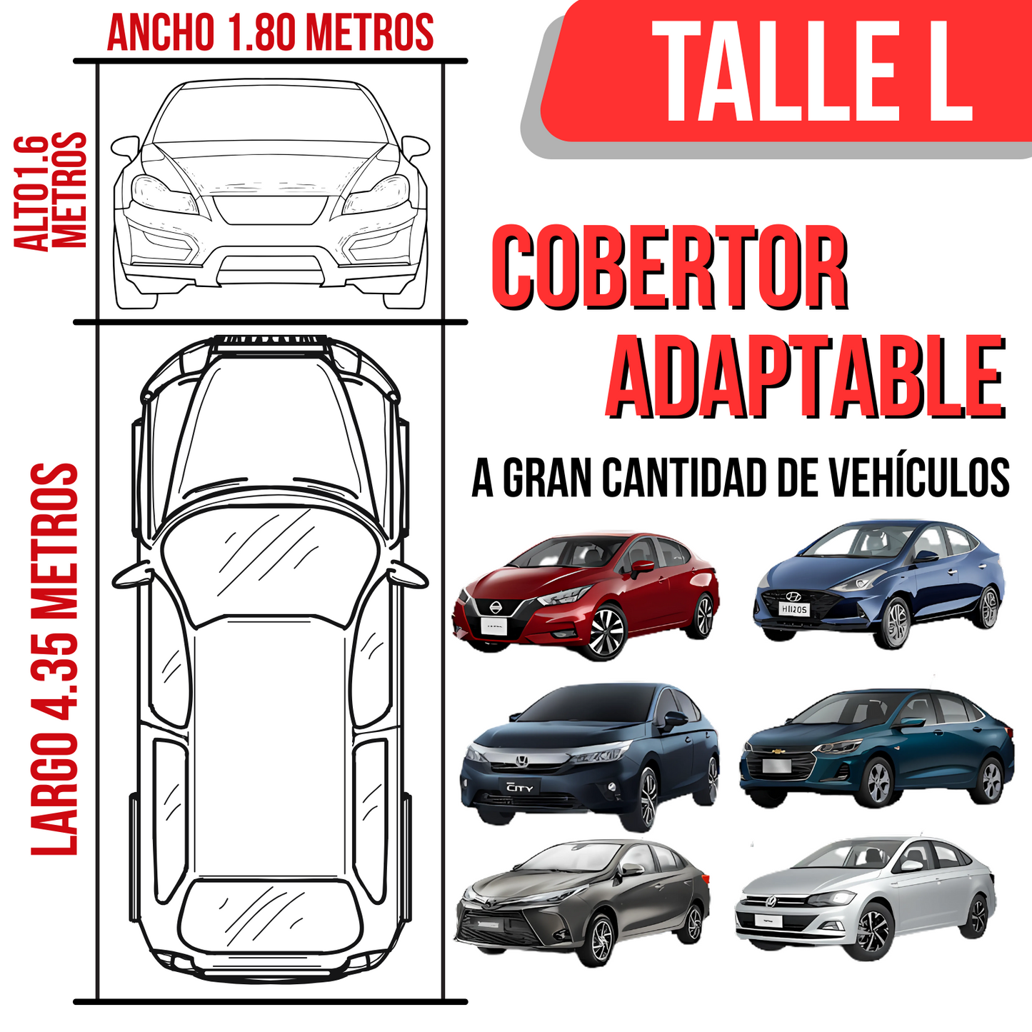 Funda Cubre Auto Impermeable Afelpada Cobertor De Auto