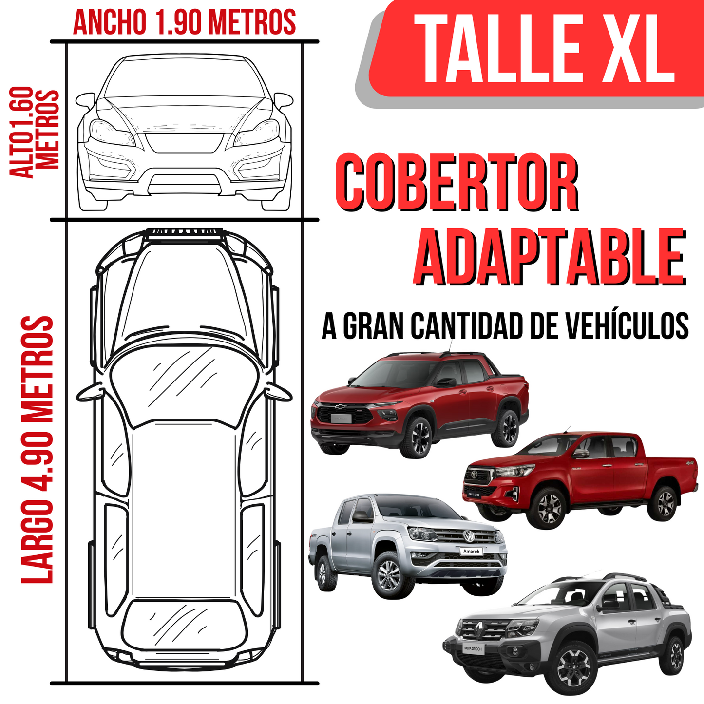 Funda Cubre Auto Impermeable Afelpada Cobertor De Auto