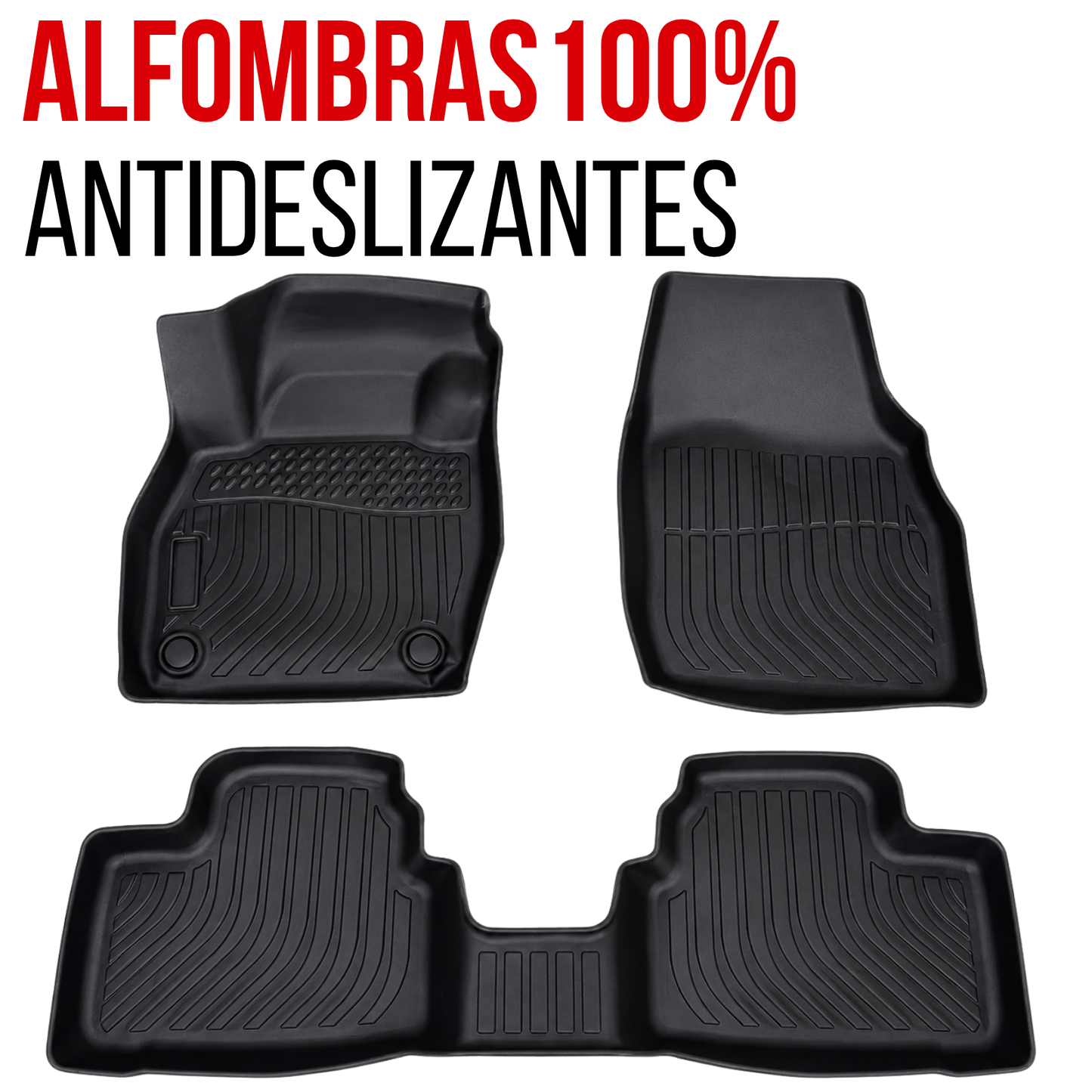 Alfombra Volkswagen Tera Bandeja Rígida 5d Bandeja De Piso Set alfombras TPE