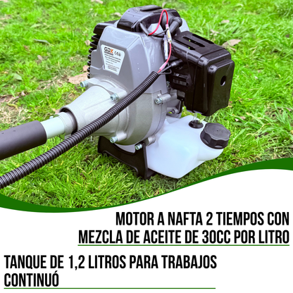 Desmalezadora Cortadora De Pasto Bordeadora A Nafta 52cc Gdx