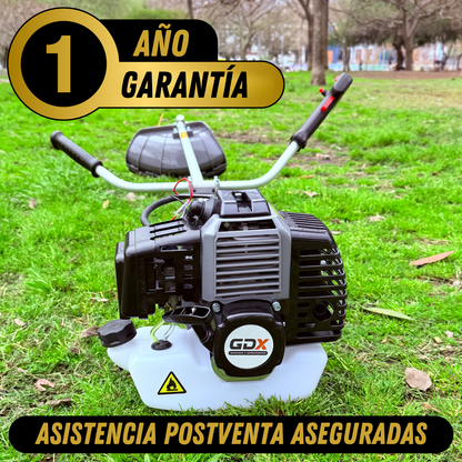 Desmalezadora Cortadora De Pasto Bordeadora A Nafta 52cc Gdx