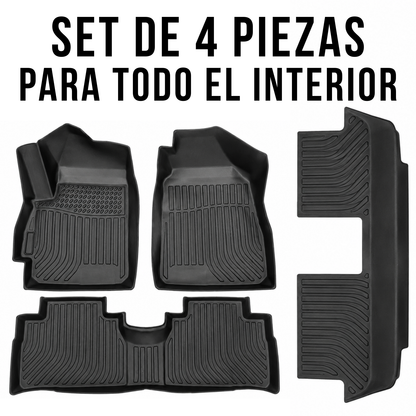 Juego Alfombra Jetour X70-x70plus Bandeja Rígida 5d Auto Suv Set de alfombras TPE