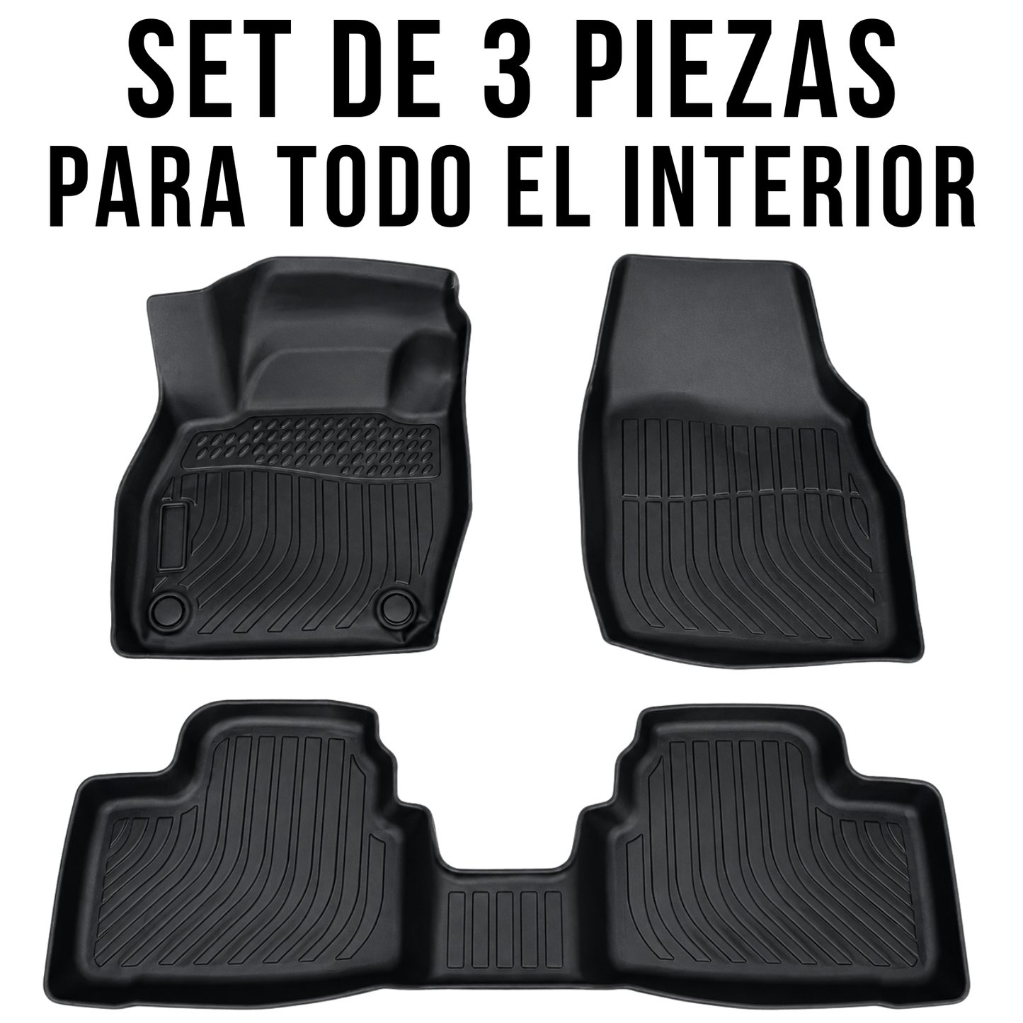 Alfombra Volkswagen Tera Bandeja Rígida 5d Bandeja De Piso Set alfombras TPE