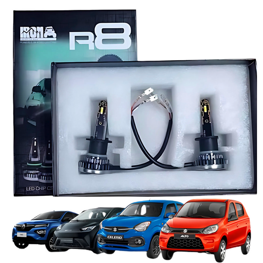 Kit Lámparas Cree Led De Auto R8 Dakar Alto Brillo H1 H4 H7