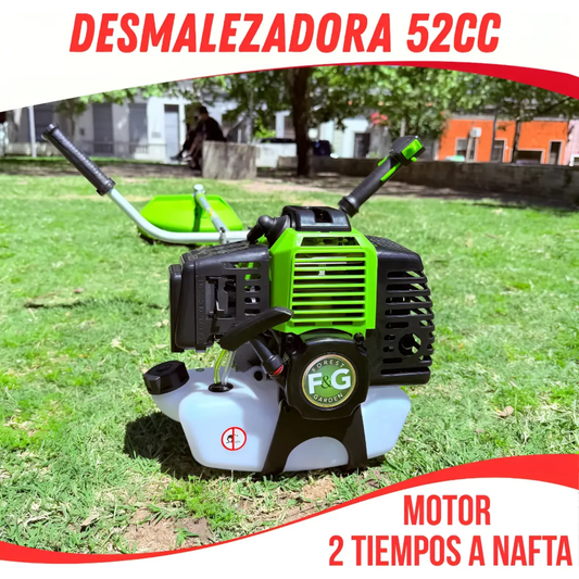 Desmalezadora Cortadora De Pasto Bordeadora A Nafta 52cc Forest y Garden