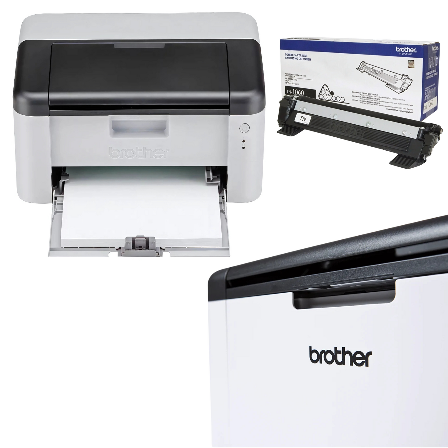 Impresora Láser A4 Monocromática Brother De Toner Hl-1200