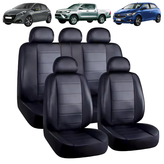 Fundas Cubreasiento Para Autos Universales Eco Cuero Cuerina