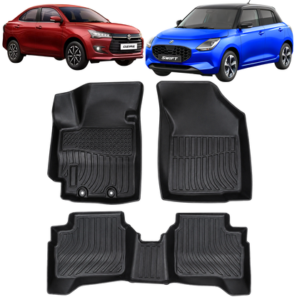 Alfombra Suzuki Dzire - Suzuki Swift Bandeja Rígida 5d Bandeja De Piso Auto