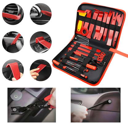Kit Herramientas Plásticas Desmontar Paneles/interior exterior Auto