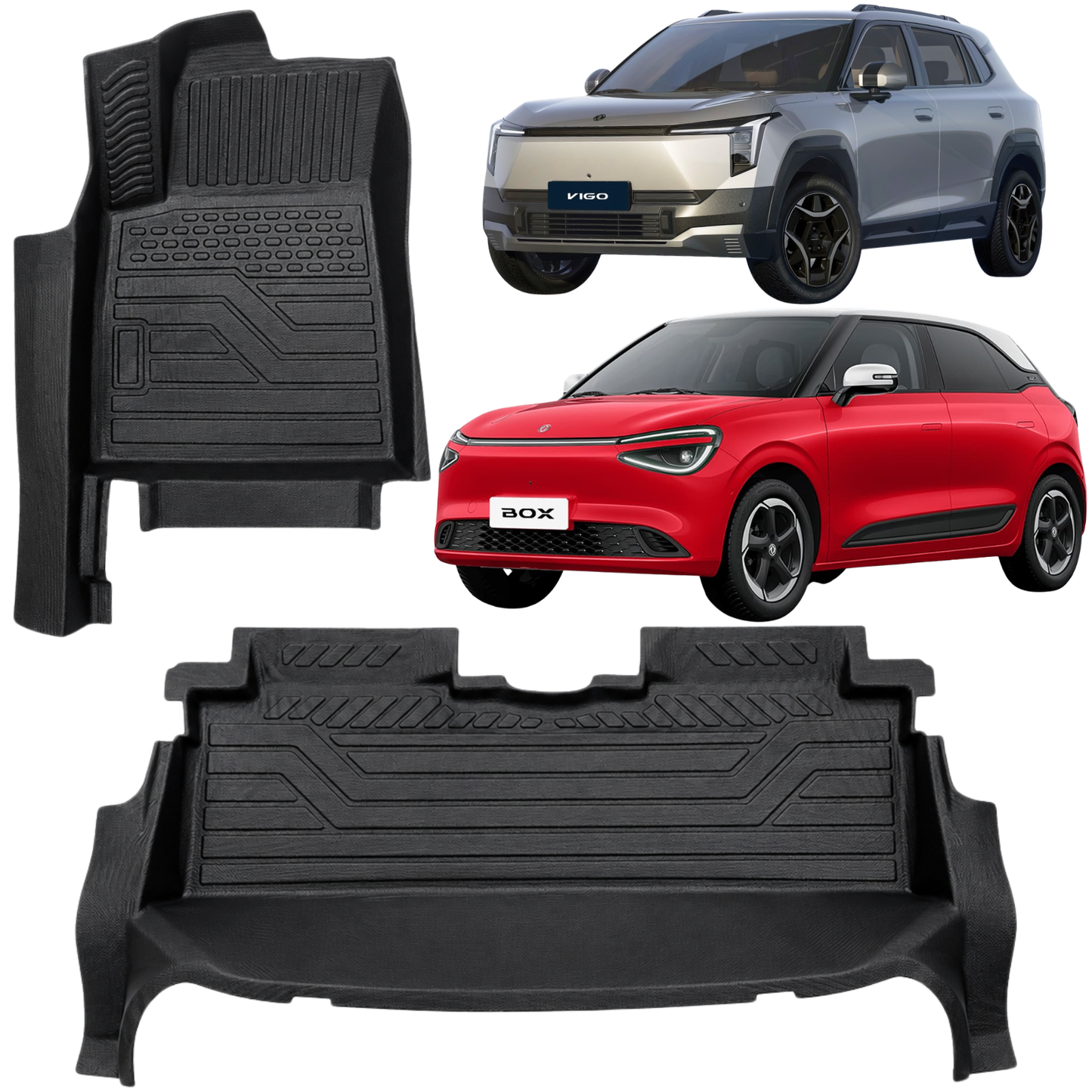 Alfombra Dongfeng Nammi y SUV VIGO Juego Bandeja Rígida 5d Original