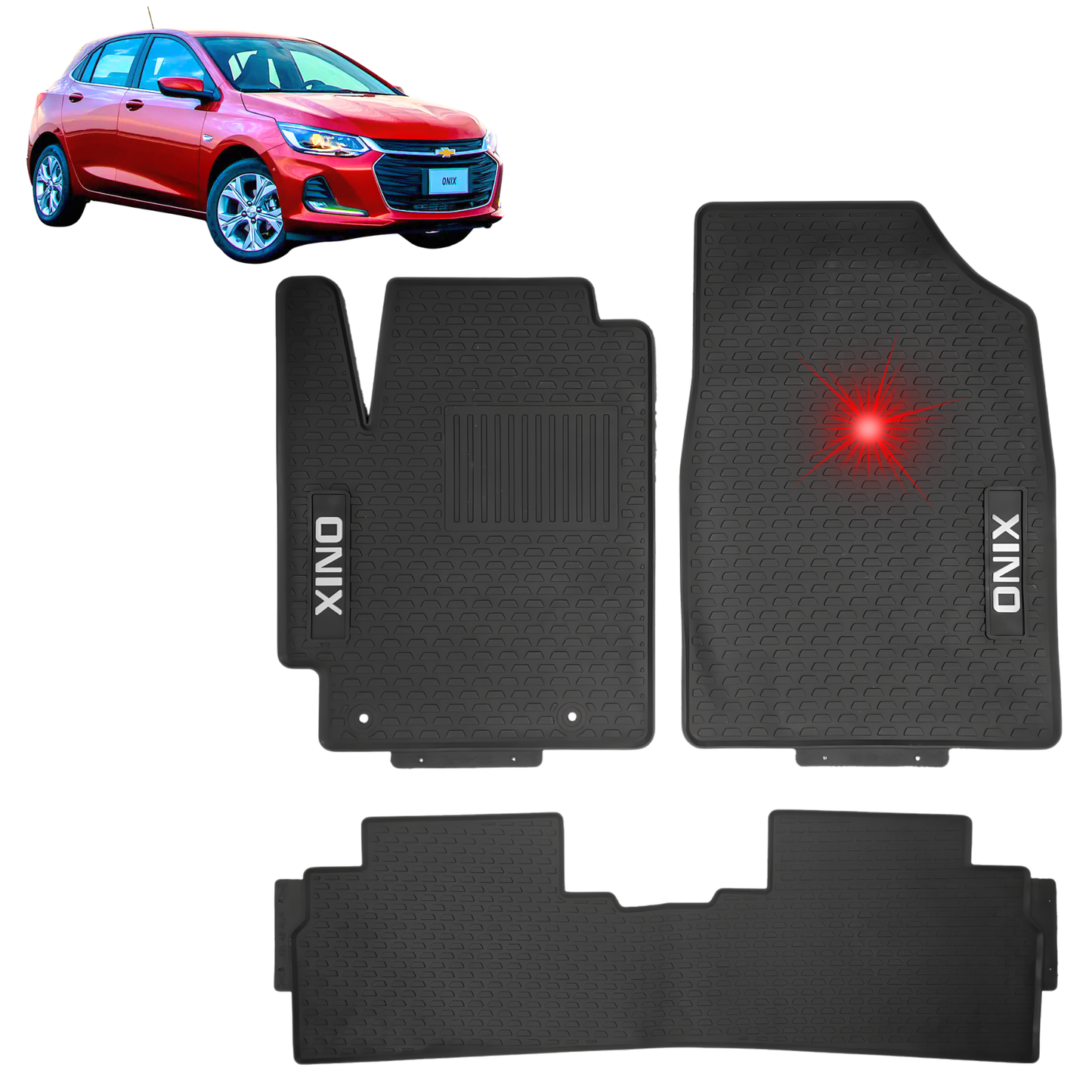 Juego Set Alfombras Chevrolet Onix Originales Especificas
