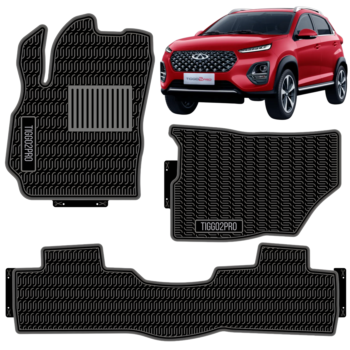 Juego Alfombras Cherry Tiggo2pro +2024 Originales Específica