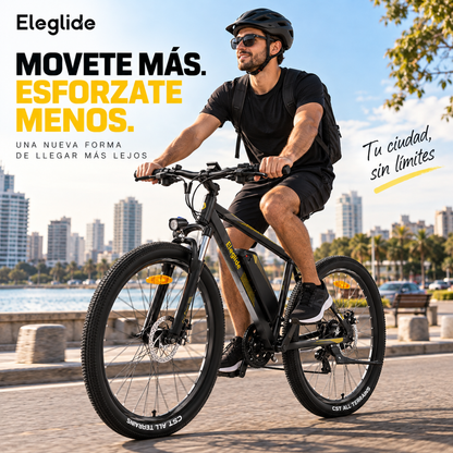 Bicicleta Eléctrica A Batería Con Motor Bici 27.5 Pulgadas