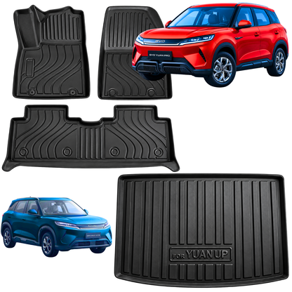 Alfombras Byd Yuan Pro De Bandeja Rígida 5d Alfombra Auto Suv