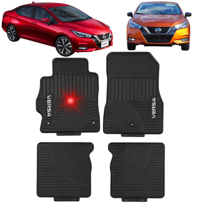 Juego alfombra Nissan Versa +2020 especificas originales