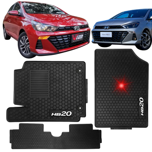 Juego Set Alfombras Hyundai Hb20 Especificas Originales