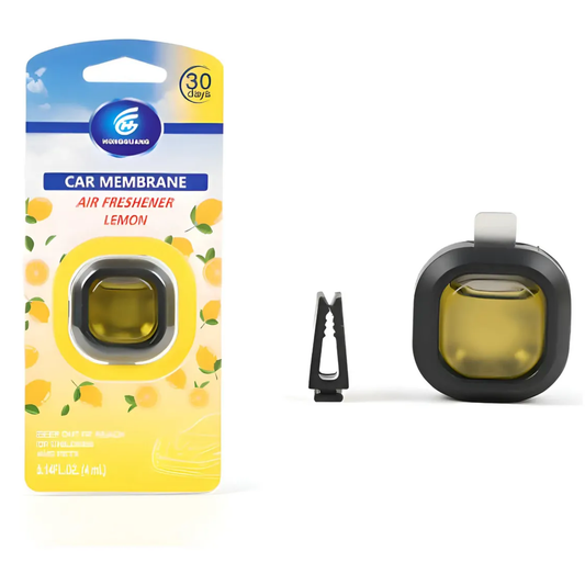 Perfumador Aromatizante Eliminador De Olores Auto Refresh Amarillo Limón