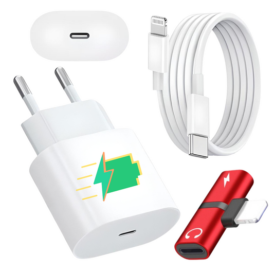 Cargador con cable compatible para Iphone