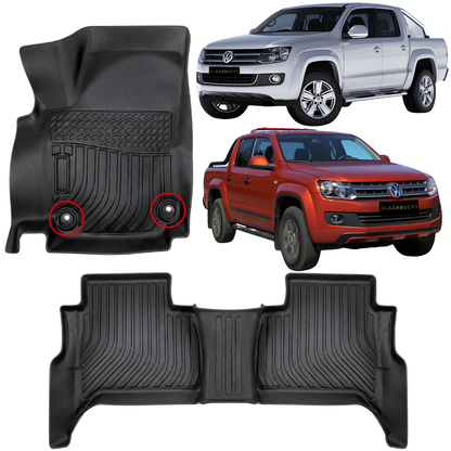 Alfombra Volkswagen Amarok Bandeja Rígida 5d Bandeja De Piso