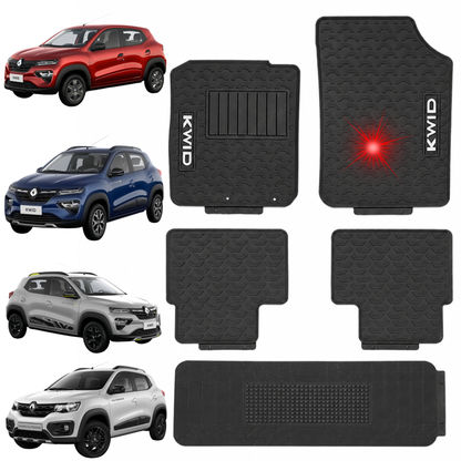 Juego alfombras Renault KWID en goma especificas originales