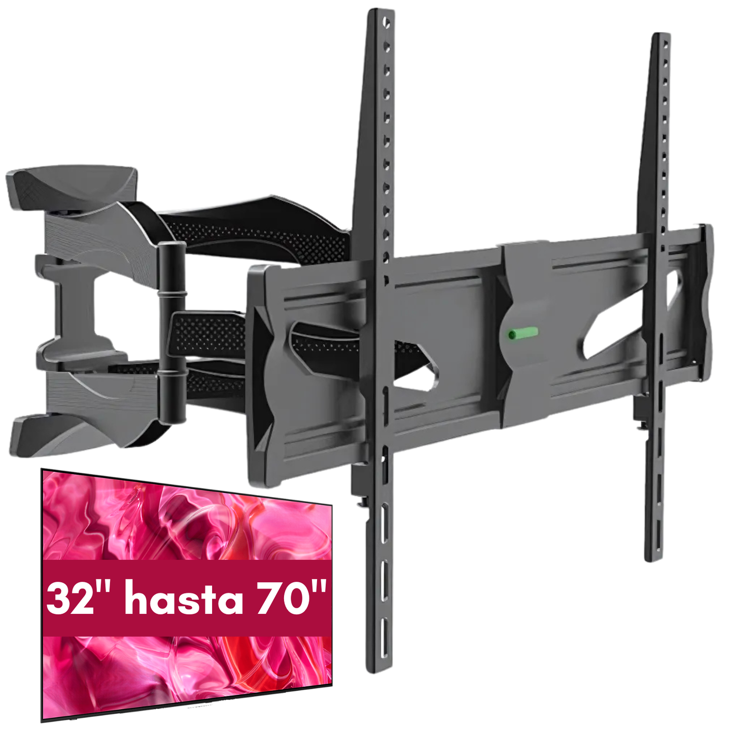 Soporte Para Smart Tv Led Televisor Móvil Articulado 32-70