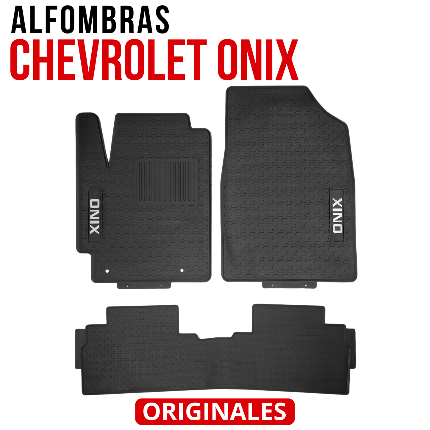 Juego Set Alfombras Chevrolet Onix Originales Especificas