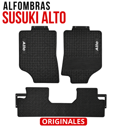 Juego Alfombras Susuki Alto 3 Piezas Especificas Originales