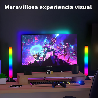 Barra Led Rgb Lampara Luces Inteligentes Ambilight Bluetooth