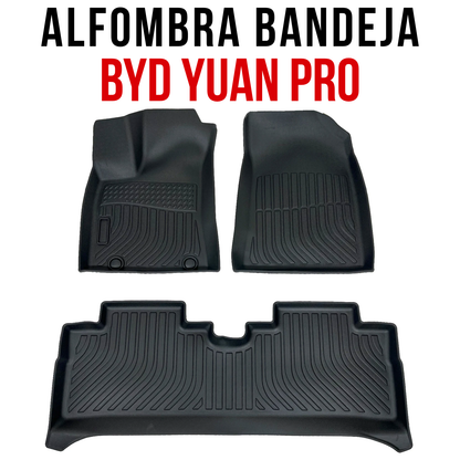 Alfombra Bandeja Rígida Byd Yuan Pro Juego 5d Original Suv