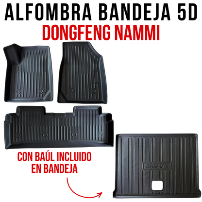 Alfombra Dongfeng Nammi Juego Bandeja Rígida 5d Original auto