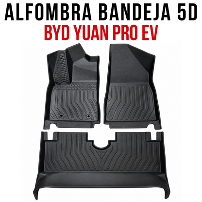 Alfombra Bandeja Rígida Byd Yuan Pro Juego 5d Original Suv
