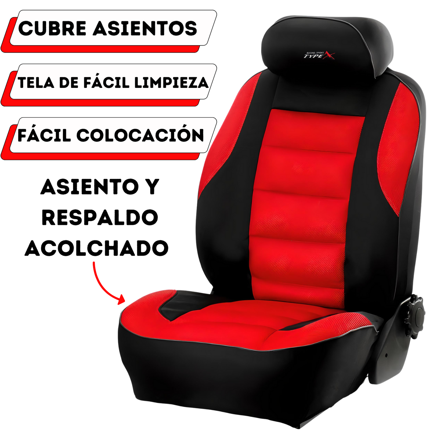 Fundas Asiento De Auto Juego Fundas Cubreasiento Universal