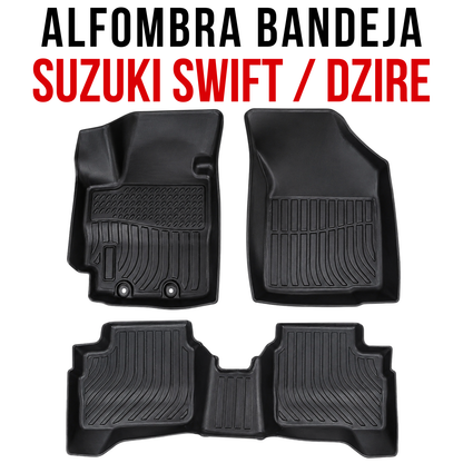 Alfombra Suzuki Dzire - Suzuki Swift Bandeja Rígida 5d Bandeja De Piso Auto