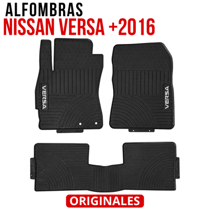 Juego Alfombra Nissan Versa +2016 Especificas Originales