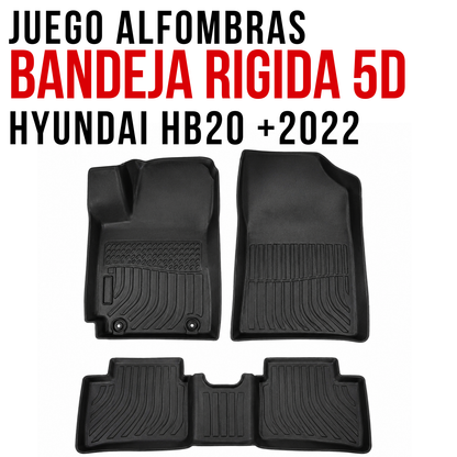 Alfombra HYUNDAI HB20 Bandeja Rígida 5d Bandeja De Piso