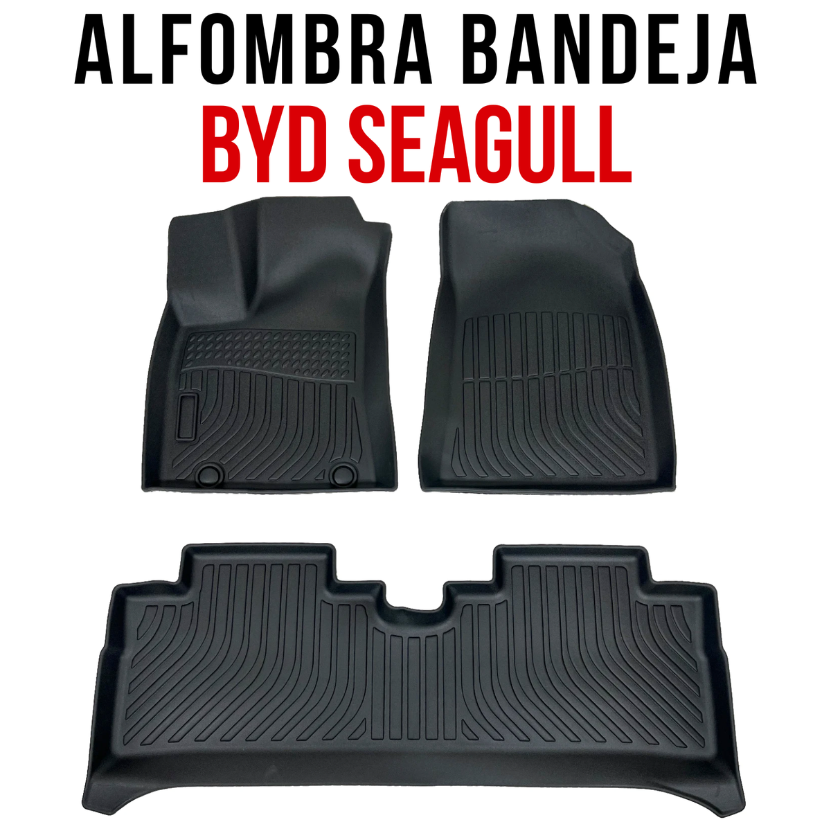 Alfombra Bandeja Rígida Byd Seagull Juego 5d Original Auto
