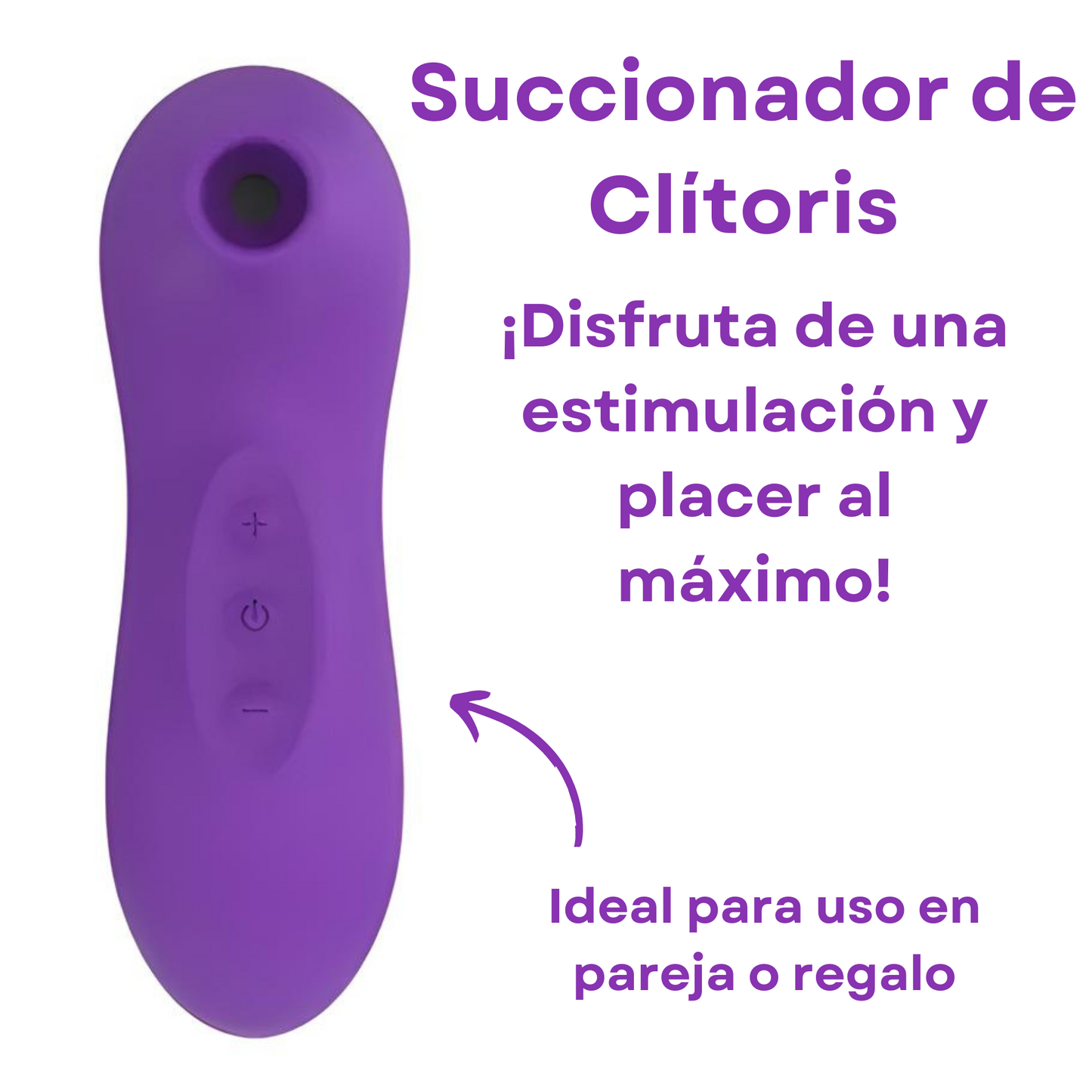 Succionador Vibrador De Clítoris Consolador Estimulador Usb