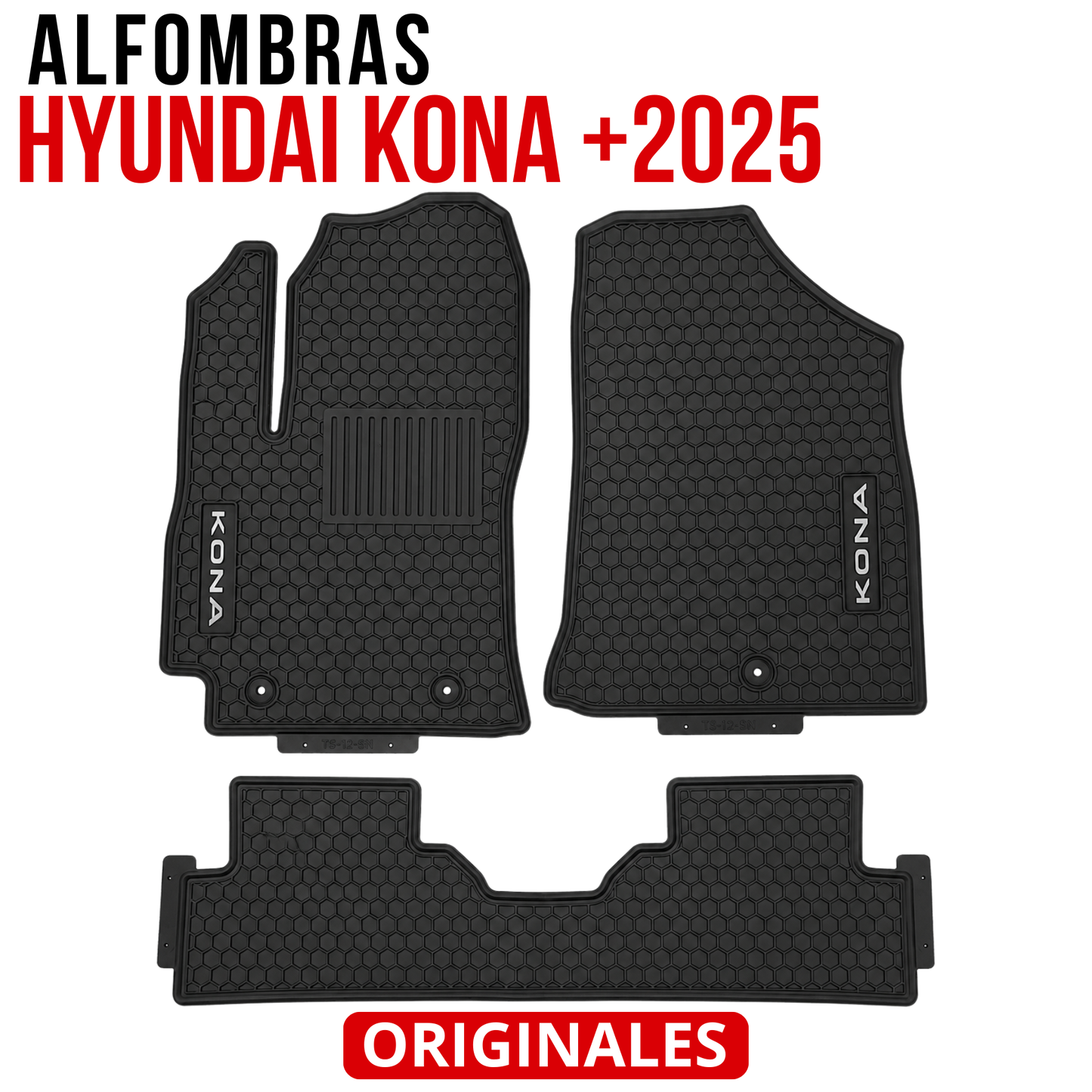 Juego alfombra HYUNDAI KONA HIBRIDA +2025 Específicas SUV