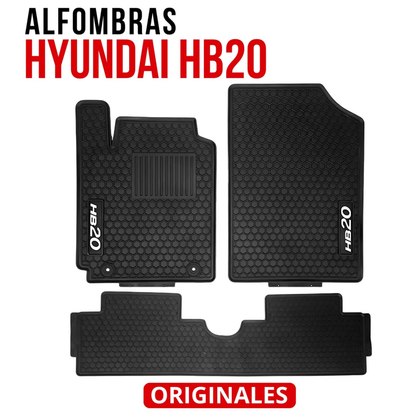 Juego Set Alfombras Hyundai Hb20 Especificas Originales