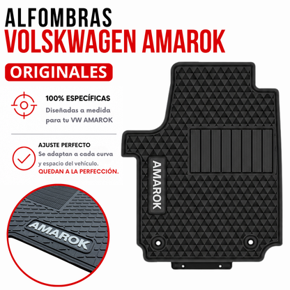 Juego Alfombra auto especifica VW Volskwagen AMAROK +2010