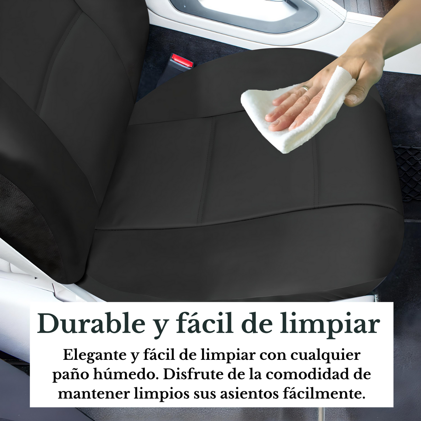 Fundas Cubreasiento Para Autos Universales Eco Cuero Cuerina