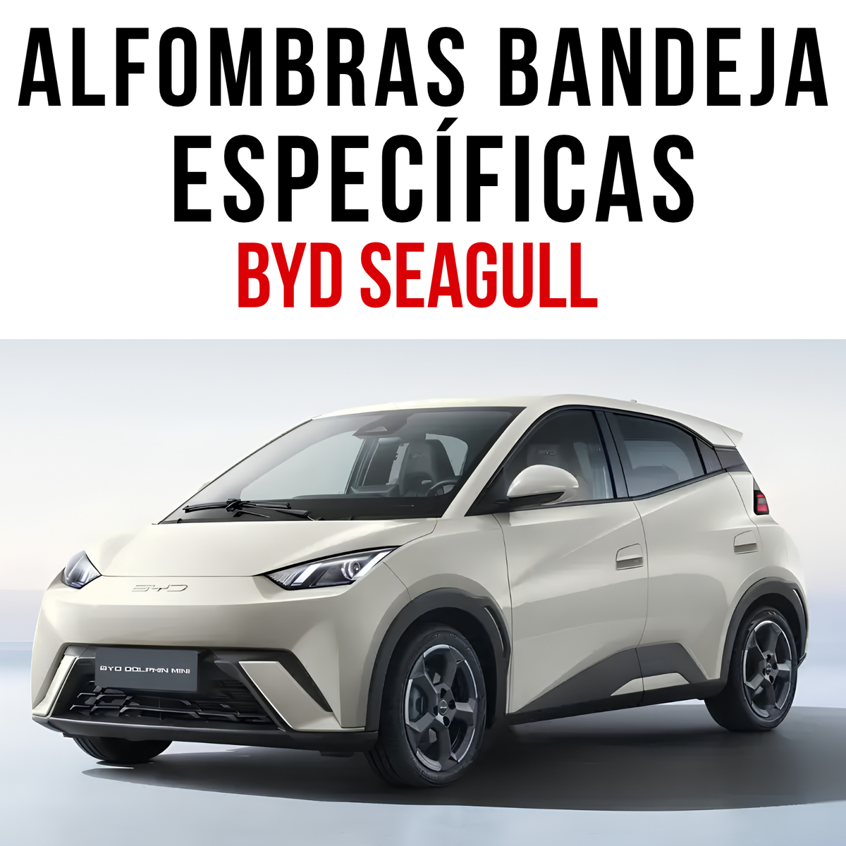 Alfombra Bandeja Rígida Byd Seagull Juego 3d Original Auto