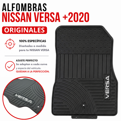 Juego alfombra Nissan Versa +2020 especificas originales