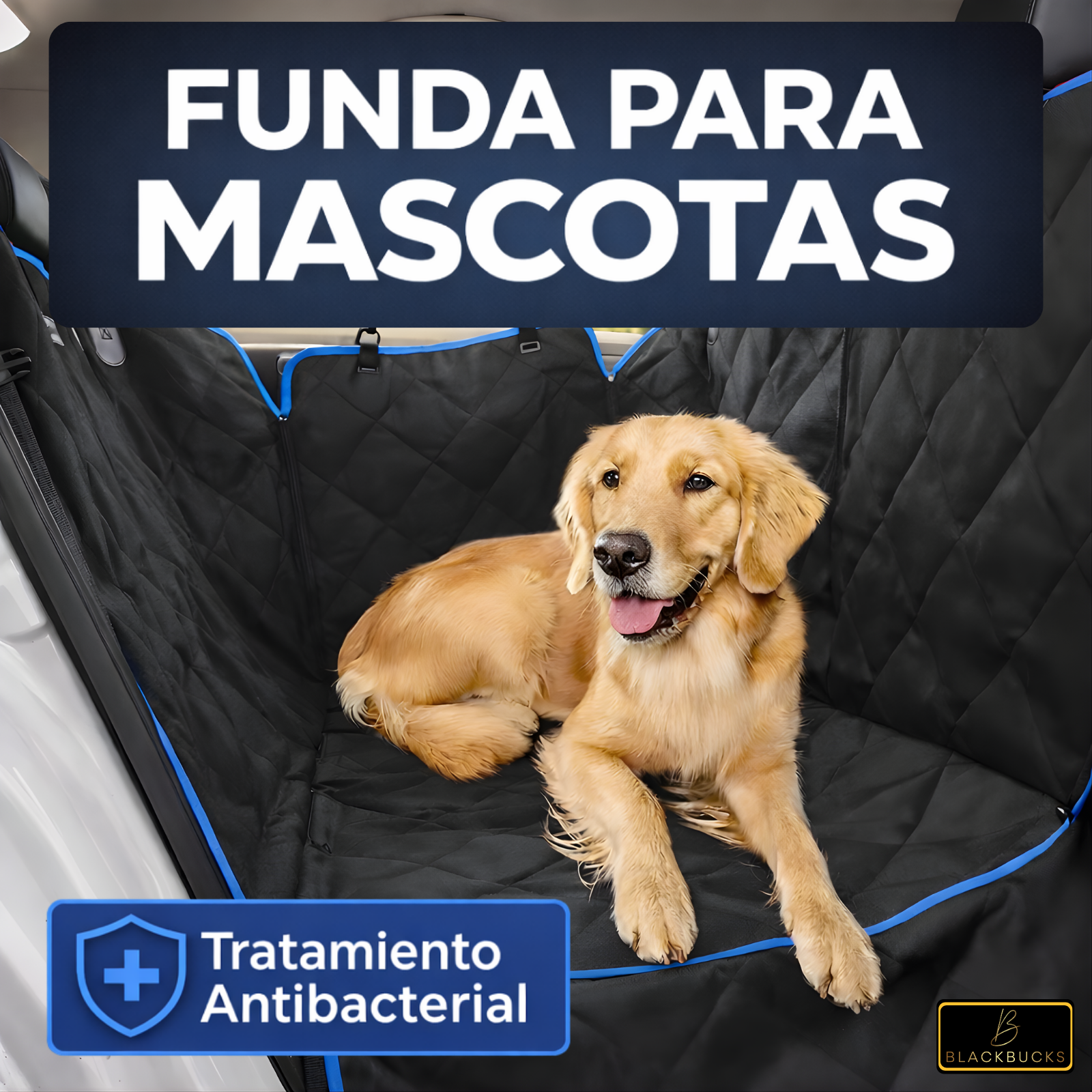 Funda Cubre Asiento Auto Protector Impermeable Mascotas